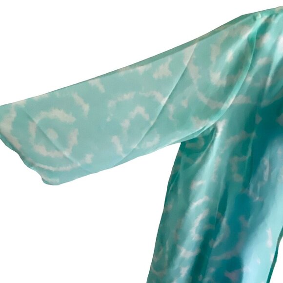 Colleen Lopez Women's Sheer Polyester Tie-Dye Cardigan XS NEW - Picture 5 of 10